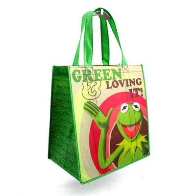 Recycled Bottle 30x40x15cm 110gsm Woven RPET Bag