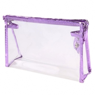 Soft School PVC Zipper 0.15mm 22x7x15cm Pen Pencil Bag