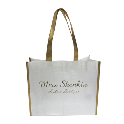 OEM 50cm Laminated 38x12x30cm Eco Non Woven Bag