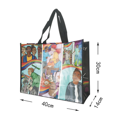 40x30x14cm 3000pcs Laminated Non Woven Polypropylene Bags
