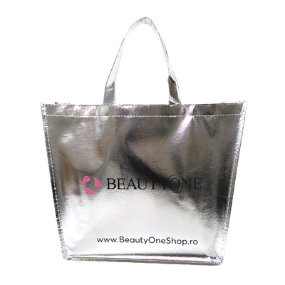 45x35x12cm Laminated Shopping 50cm RPET Eco Non Woven Bag