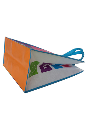 Light Laminated  Handle PE SGS 50x2.5cm 9gsm PP Non Woven Bag