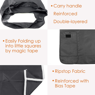 210D Promotion 0.4cm RPET Non Woven Biodegradable Bags