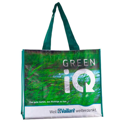 ODM 40x32x12cm 25kg 80gsm Laminated Woven Polypropylene Bags