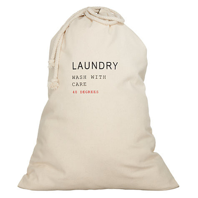 Fabric Blank Tote Cotton 3cm 134T 85g Laundry Hamper Bag
