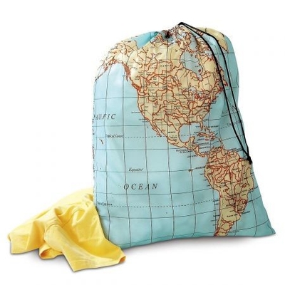 Drawstring Nylon 24x36cm 0.8cm 134T Linen Hamper Bag