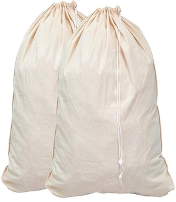 Fabric Blank Tote Cotton 3cm 134T 85g Laundry Hamper Bag