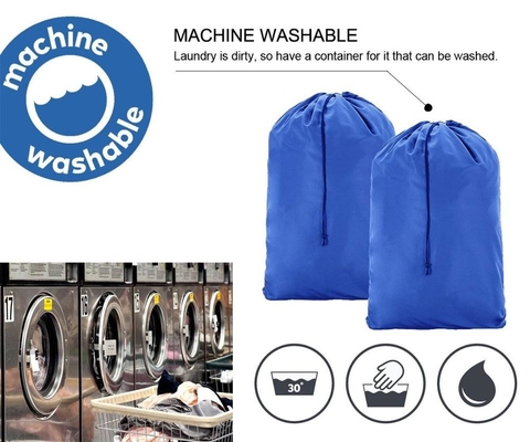 85g Polyester Hotel Travel 22x28cm 420D Laundry Hamper Bag