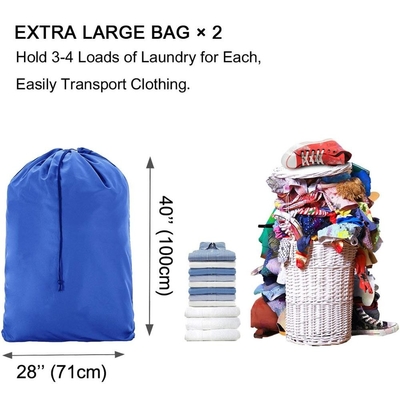85g Polyester Hotel Travel 22x28cm 420D Laundry Hamper Bag