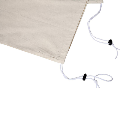 OEM Large Cotton Drawstring 3cm 5 OZ Laundry Hamper Bag