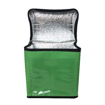600D Polyester Lunch PVC 24x15x28cm Eco Friendly Cooler Bags