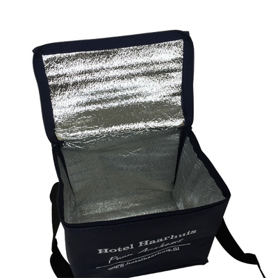 Non Woven 20x15x18cm CMKY OEM 80gsm Insulated Cooler Bag
