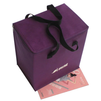Non Woven Wine 20x15x20cm 80gsm 2mm EPE Insulated Cooler Bag