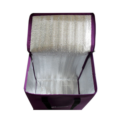 Non Woven Wine 20x15x20cm 80gsm 2mm EPE Insulated Cooler Bag