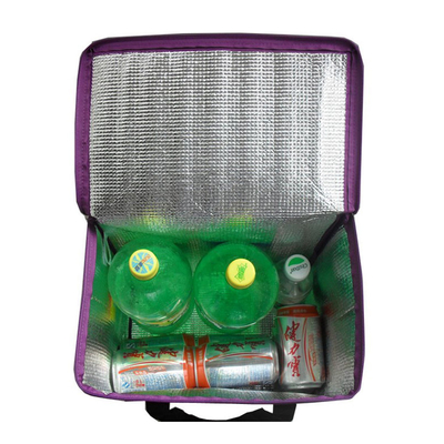 Non Woven Wine 20x15x20cm 80gsm 2mm EPE Insulated Cooler Bag