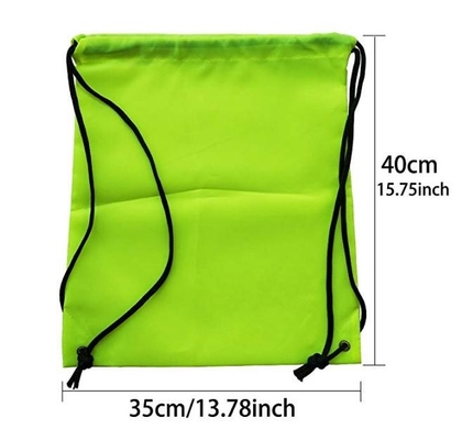 Waterproof  Polyester SCG 600D 160gsm Draw String Bag