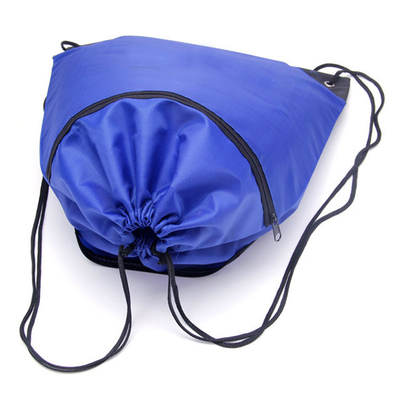 Green 2 Color RPET 0.4cm 22x40cm Nylon Drawstring Bags