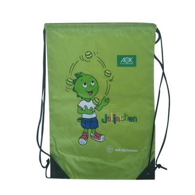 Polyester CMYK 34x45cm 210D Eco Friendly Drawstring Bags