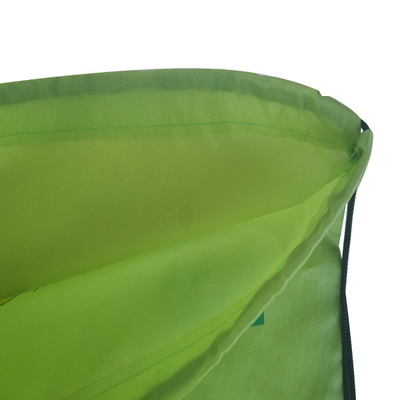 Polyester CMYK 34x45cm 210D Eco Friendly Drawstring Bags