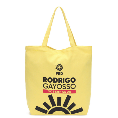 Geometric Yellow 8 OZ 40x11x34.5cm Cotton Recycle Bag