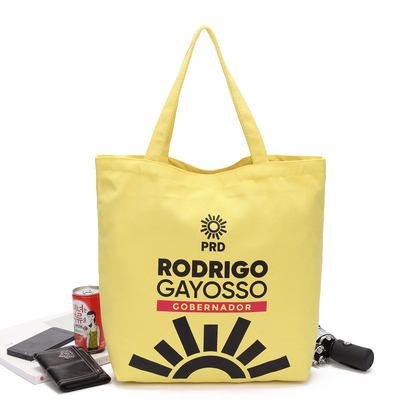 Geometric Yellow 8 OZ 40x11x34.5cm Cotton Recycle Bag