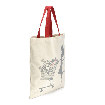 Supermarket ODM 6oz Blank 33x40cm Cotton Recycle Bag