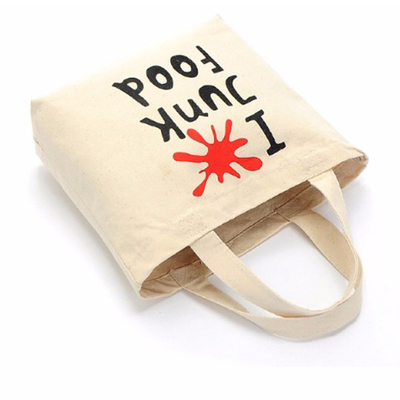 Double Lines 50cm 34x40cm Reusable Canvas Shopping Bags