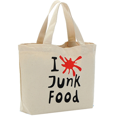 Double Lines 50cm 34x40cm Reusable Canvas Shopping Bags