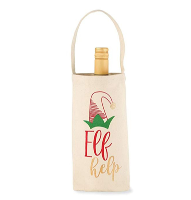 1 Wine Bottle OEM 8 OZ 60x2.5cm Cotton Recycle Bag