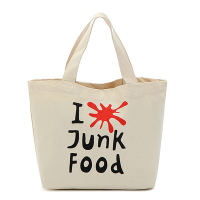 Double Lines 50cm 34x40cm Reusable Canvas Shopping Bags