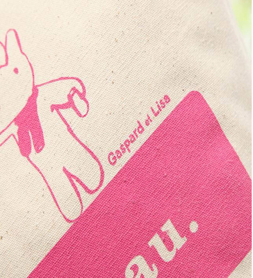 Heavy Large 12 OZ CMYK 50x2.5cm Canvas Tote Bags Bulk