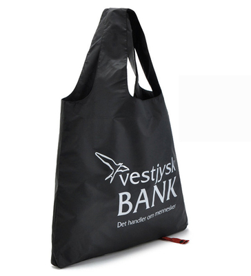 1 Color Printing Polyester 40cmx60cm 190T Folding Tote Bag