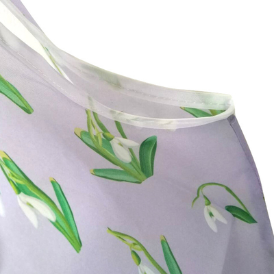 OEM 50cm 210D 45cmx60cm Nylon Folding Shopping Bag