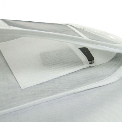 Dustproof Ladies PP Garment 60x100cm Cloth Suit Bag