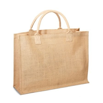 Burlap Reusable 40x14x34cm 390gsm Jute Shopping Bag
