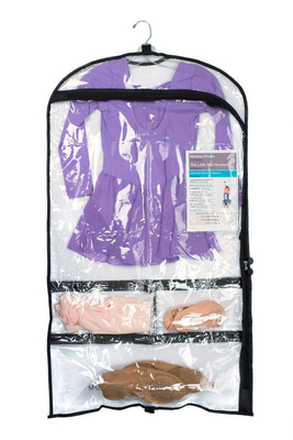 Dance Costume PVC 0.1mm 45x90cm Non Woven Suit Cover