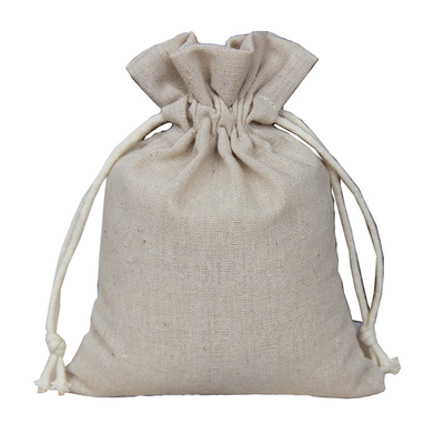 Drawstring 20cm 50cm String Jute Shopping Bag