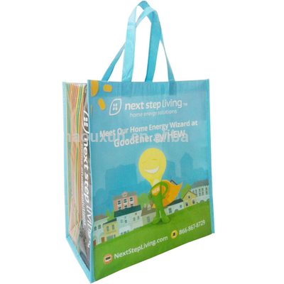 Waterproof Advertising Non Woven 30x10x40cm 70gsm RPET Bag