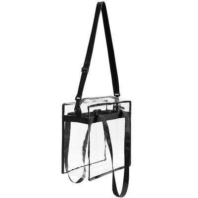 Supermarket 0.2mm Tote Beautiful 35x14x38mm PVC Pencil Bag