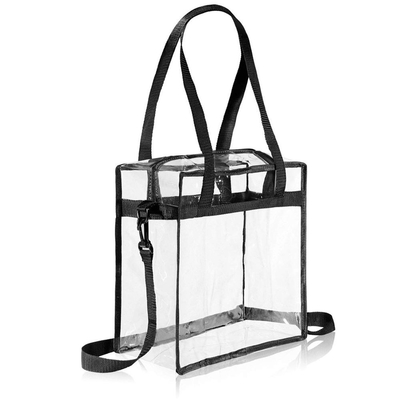 Supermarket 0.2mm Tote Beautiful 35x14x38mm PVC Pencil Bag