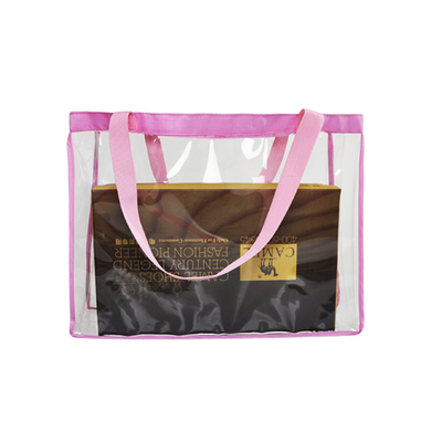 OEM 22x7x15cm 0.2mm 40X2.5cm Thickness PVC Pencil Bag