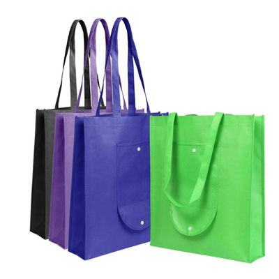 Printed 80gsm TNT 35x12x40cm Foldable Non Woven Bag