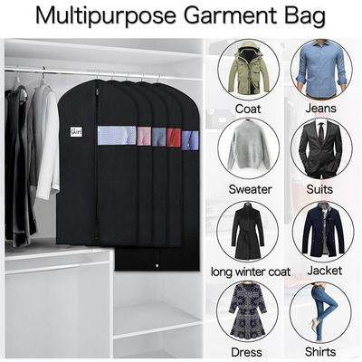 Men Dustproof 70gsm 60x120cm Non Woven Suit Cover