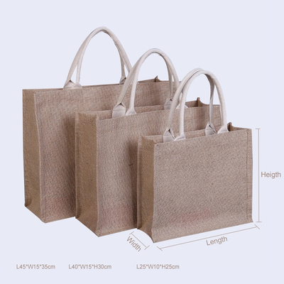 CMYK Jute Shopping Bag