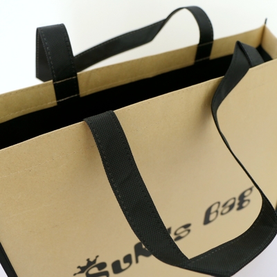 Shopping 80gsm 150g 42x38x12cm Non Woven Paper Bag