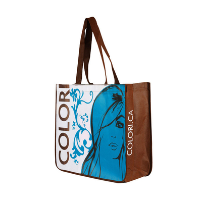 RPET 60X3cm 30g CMYK BOPP Laminated PP Woven Bags