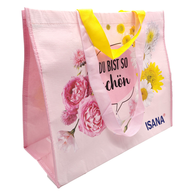 RPET 60X3cm 30g CMYK BOPP Laminated PP Woven Bags