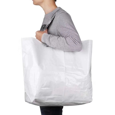 Full Color OEM Supermarkets 30cm AZO Free 100gsm RPET Bag