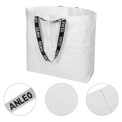 Full Color OEM Supermarkets 30cm AZO Free 100gsm RPET Bag