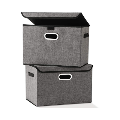 Clothing 10L 10KG 32x32x16cm Foldable Fabric Box